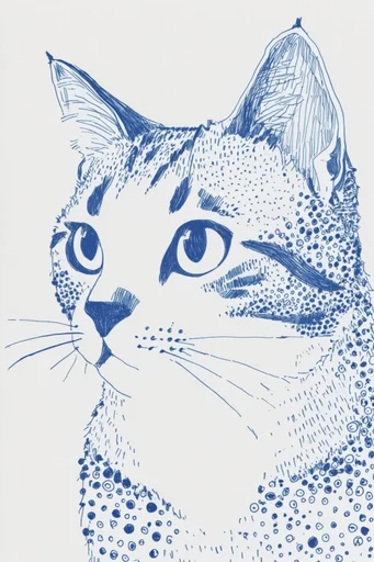 Graphic Cobalt Minimalism style reference image — clean negative space