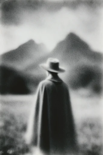 Monochrome Pictorialist Dreamscape style reference image — pictorialism