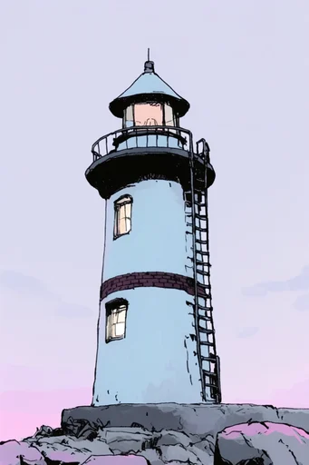 Graphic Minimalist Pop-Anime style reference image — high contrast graphic art