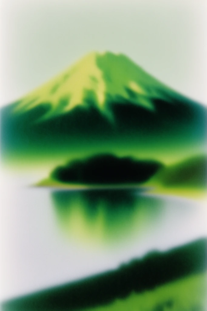 Ethereal Neon Silhouette style AI image example 2