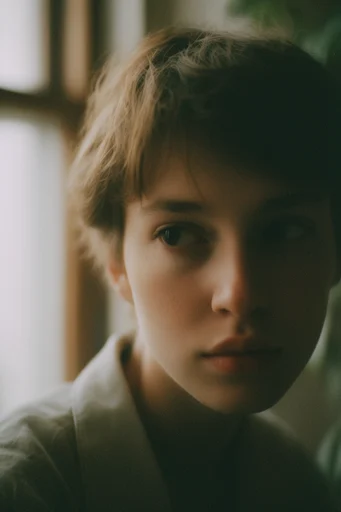 Cinematic Analog Melancholy moodboard — generate AI images in this style