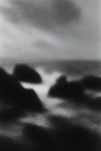 Ethereal Analog Noir style AI image example 2