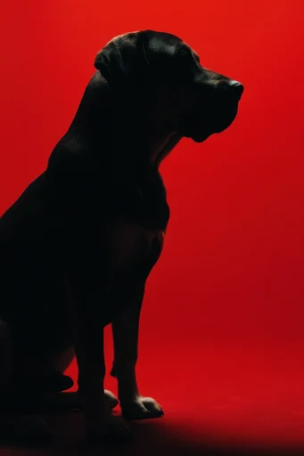 Cinematic Crimson Noir style reference image — cinematic glow