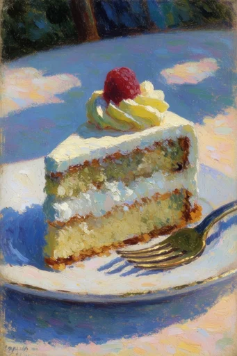 Textured Luminous Impressionism style reference image — impressionist influence