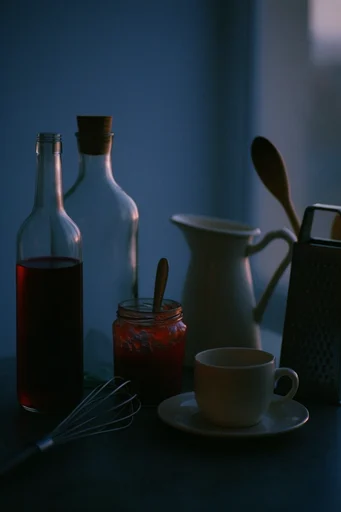 Cinematic Nocturnal Introspection style reference image — low-key moody lighting