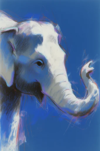 Ethereal Sketch Synthesis style reference image — ethereal lighting