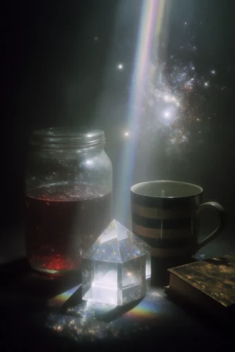 Luminous Ethereal Fluidity style reference image — liquid textures