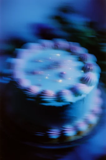 Cinematic Nocturnal Blur style reference image — saturated cool tones