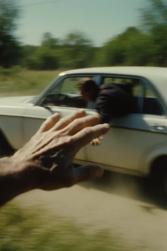 Nostalgic Surrealist Motion style reference image — motion blur