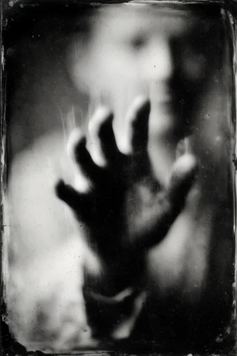 Haunting Monochrome Pictorialism style reference image — daguerreotype