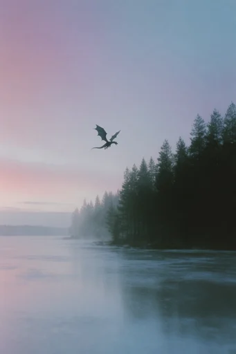 Ethereal Atmospheric Solitude style reference image — diffused soft lighting