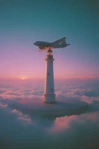 Nostalgic Twilight Surrealism style reference image — minimalist silhouette