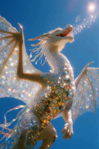 Opulent Gemstone Surrealism style reference image — saturated pastel palette