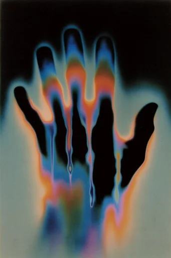 Thermal Acid Glitch style reference image — analog grain texture