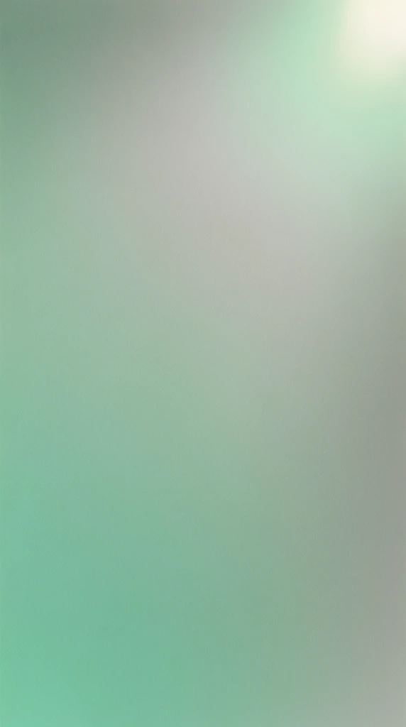 soft seafoam green and pale silver-grey gradient, uniform fine film grain texture across the surface, diffuse radiant light emanating from the top right corner, smooth ethereal color transition, muted pastel palette, matte finish, minimalist abstract background, vast negative space