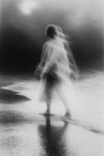 Monochrome Ethereal Tempest moodboard — generate AI images in this style