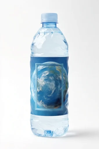 Lucid Cobalt Minimalism style reference image — sharp caustic refraction