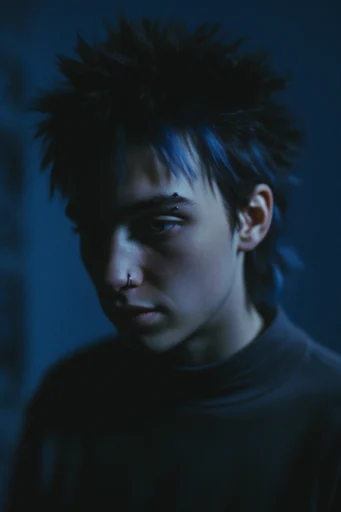 Cinematic Nocturnal Chiaroscuro moodboard — generate AI images in this style