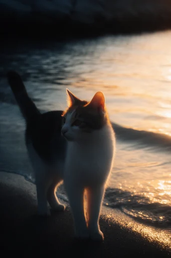 Luminous Nocturnal Fluidity style reference image — cinematic soft focus