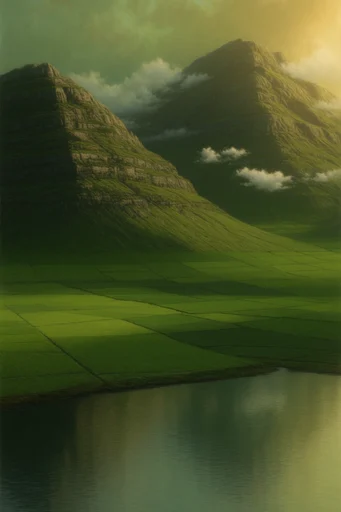 Graphic Isometric Minimalism style reference image — aerial orthographic view