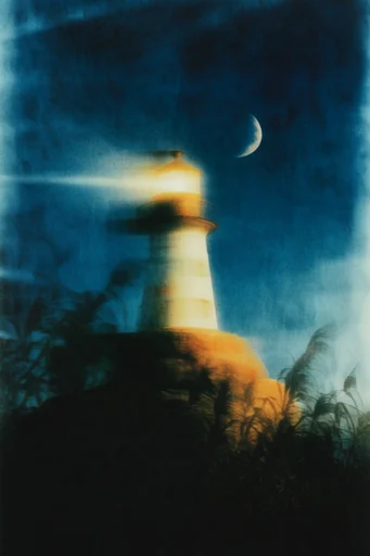 Luminescent Nocturnal Dreamcore style reference image — soft-focus haze