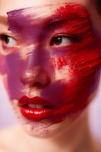 Graphic Avant-Garde Minimalism style reference image — avant-garde beauty