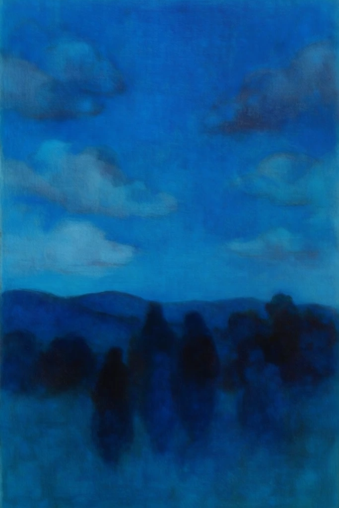 Ethereal Cobalt Nocturne style AI image example 2