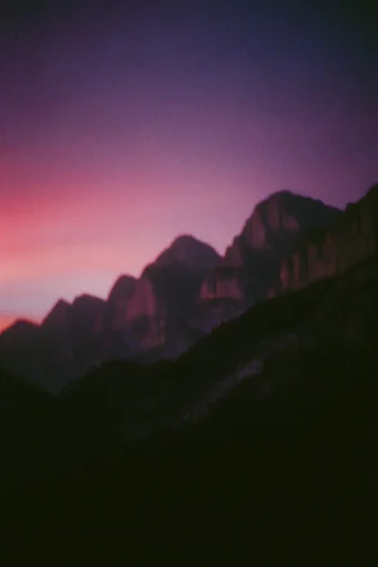 Ethereal Twilight Nostalgia style reference image — 35mm analog film grain