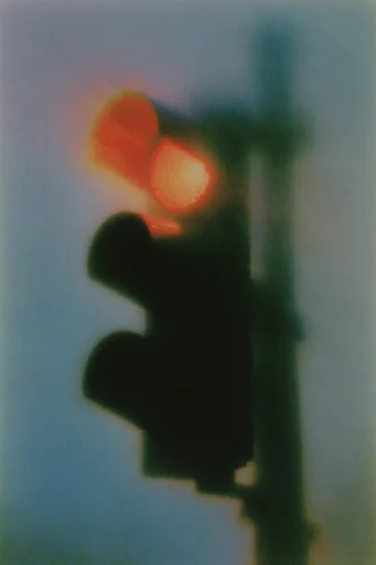 Ethereal Spectral Luminance style reference image — heavy film grain texture