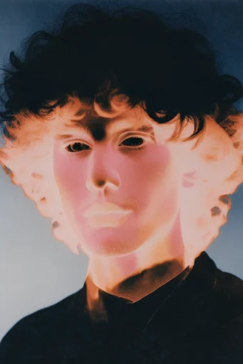 Spectral Organic Surrealism style reference image — thermal chromatic gradient