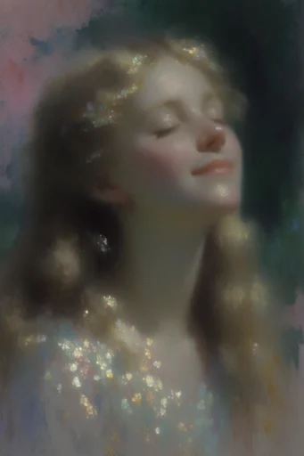 Luminous Ethereal Impressionism style reference image — atmospheric blur