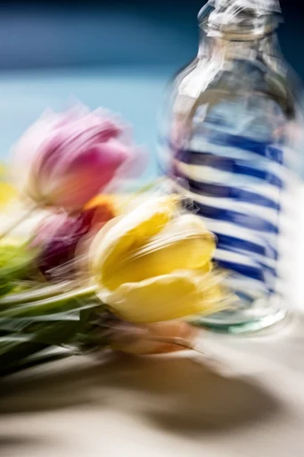 Kinetic Velocity Abstraction style reference image — long exposure photography