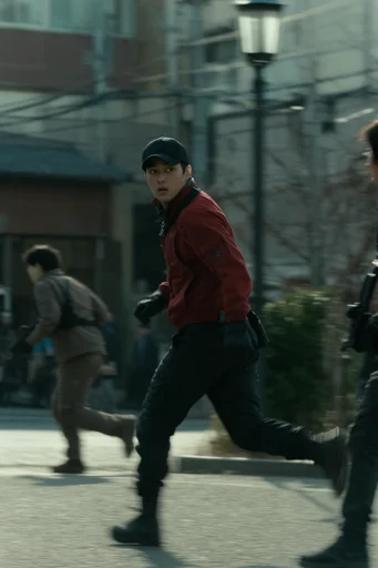 Cinematic Urban Melancholy style reference image — cinematic motion blur