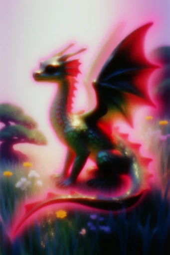 Thermal Aura Surrealism style reference image — chromatic aberration