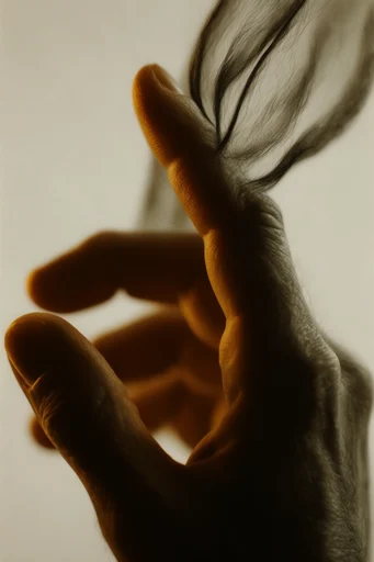 Cinematic Macro Realism style reference image — chiaroscuro lighting