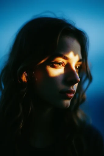 Cinematic Chiaroscuro Noir style reference image — cinematic grain
