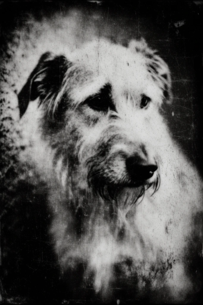 Decayed Spectral Gothic style AI image example 3