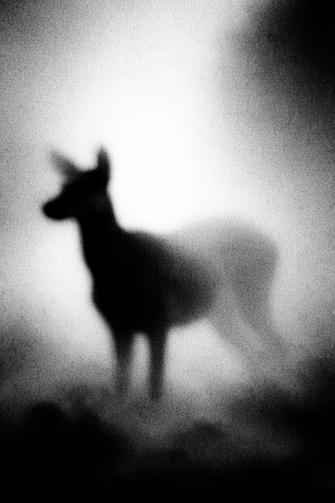 Atmospheric Monochrome Grain style AI image example 3