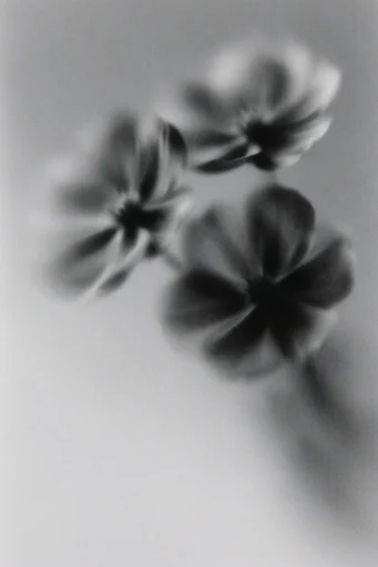 Ethereal Monochrome Noir style reference image — ethereal silhouettes