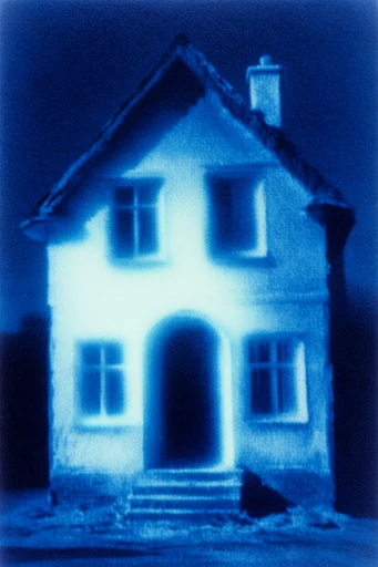 Nocturnal Ethereal Cyan style AI image example 4