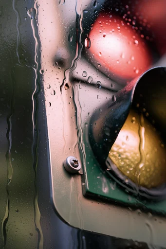 Ethereal Liquid Refraction style reference image — surreal glass texture