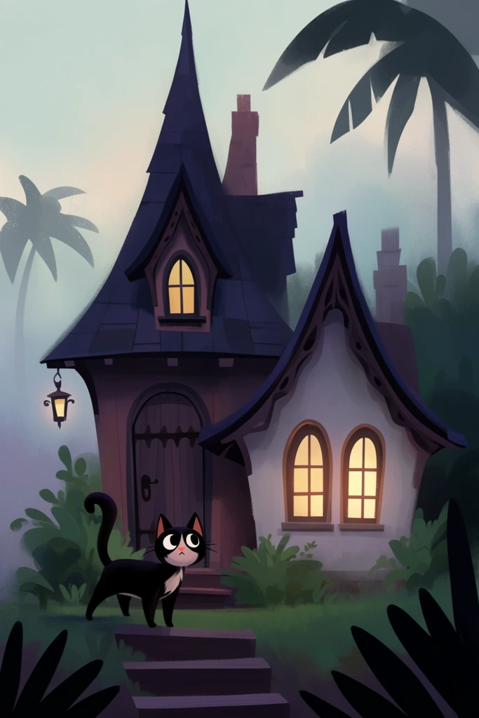 Cozy Twilight Whimsy style AI image example 3