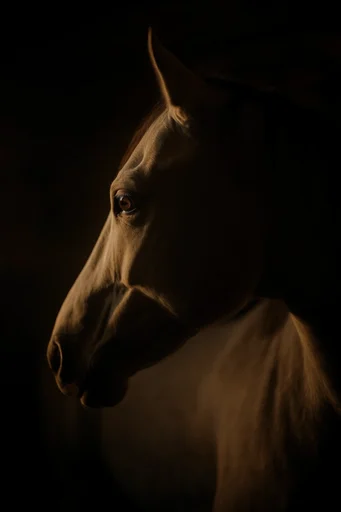 Cinematic Chiaroscuro Noir style AI image example 3