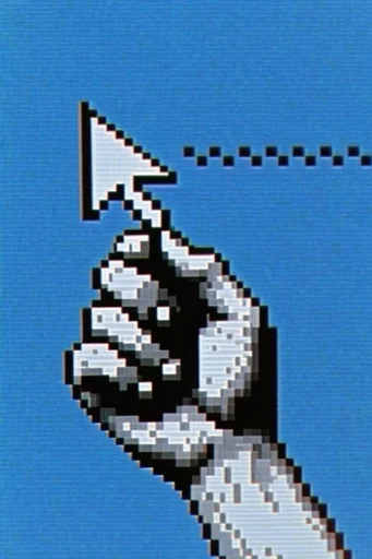 Lofi CRT Surrealism style reference image — chromatic aberration