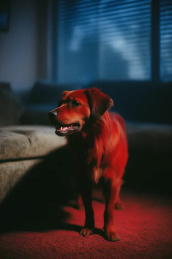 Cinematic Analog Noir style reference image — vintage 90s editorial