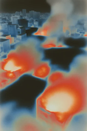 Luminous Analog Flux style reference image — chromatic gradient