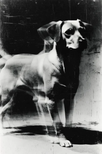 Spectral Analog Gothic style reference image — pictorialist texture