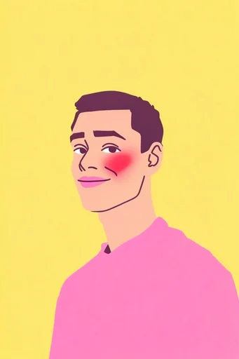 Playful Retro Pop style reference image — whimsical anthropomorphic character