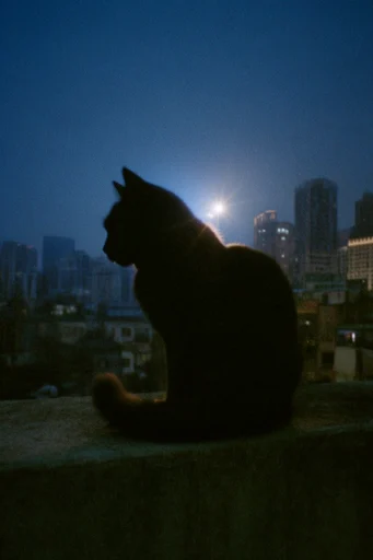 Luminous Nocturnal Surrealism style reference image — high-contrast chiaroscuro