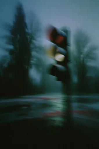 Kinetic Liminal Ghost style reference image — long exposure motion blur